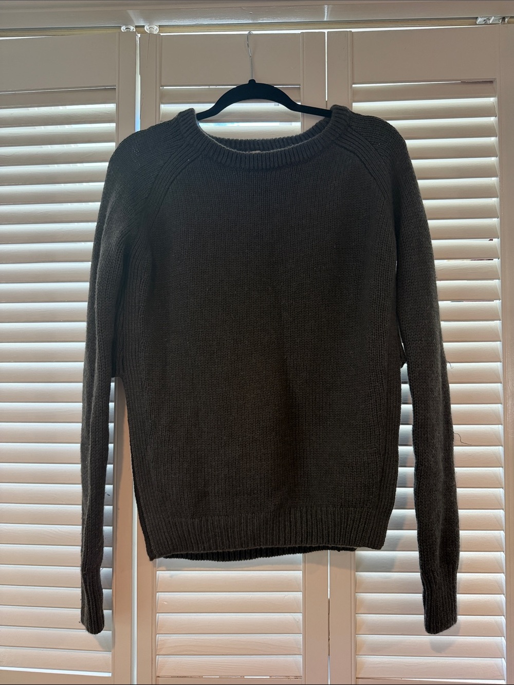 lululemon athletica Gray Crewneck Sweater